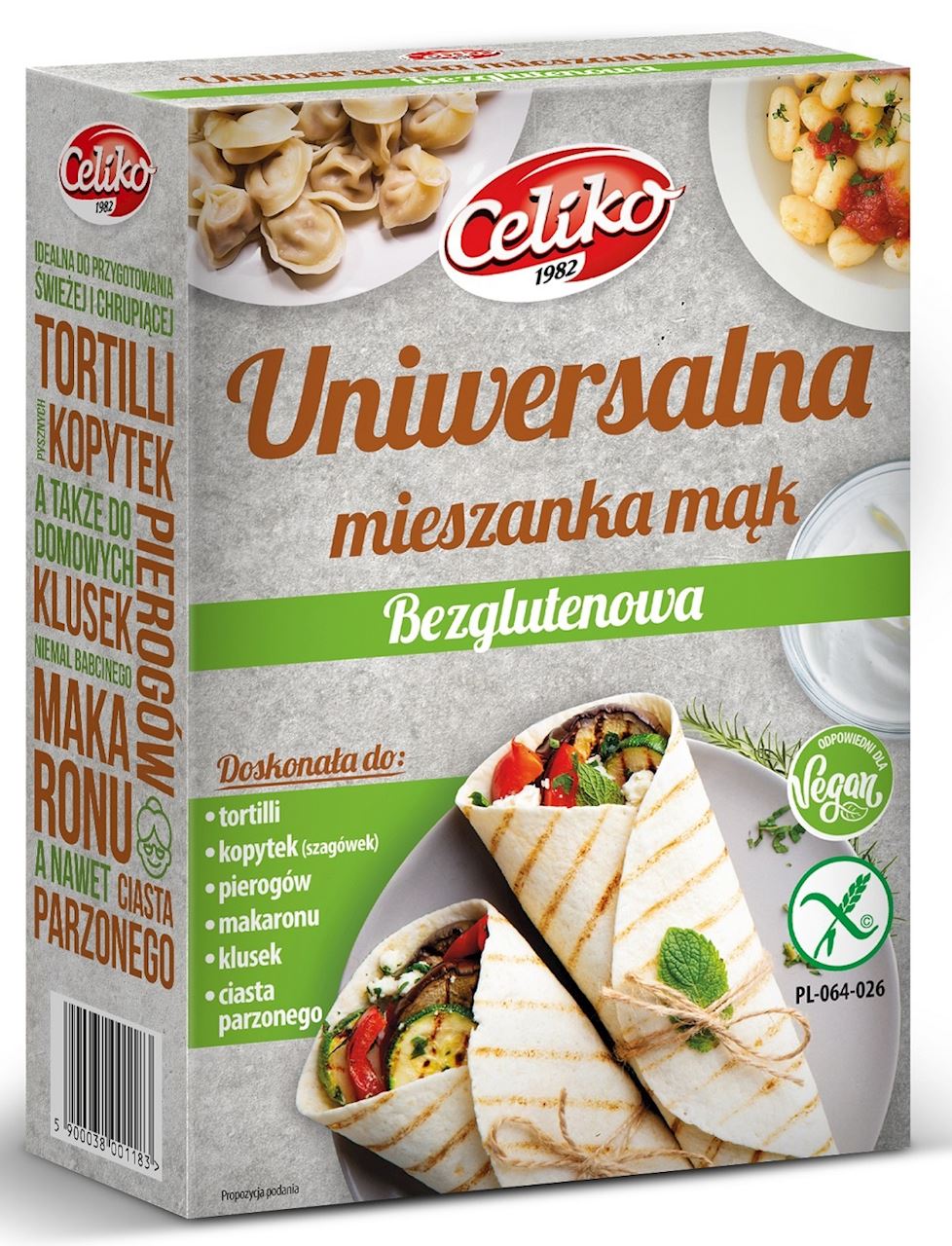 UNIWERSALNA MIESZANKA MĄK BEZGLUTENOWA 200 g - CELIKO-0