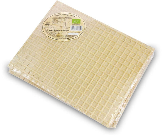 WAFLE DOMOWE Z OTRĘBAMI BEZ DODATKU CUKRÓW BIO 190 g - BIO ANIA-0