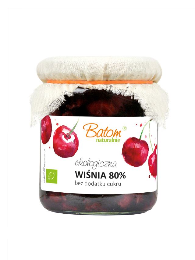 WIŚNIA 80 % BIO 260 g - BATOM-0