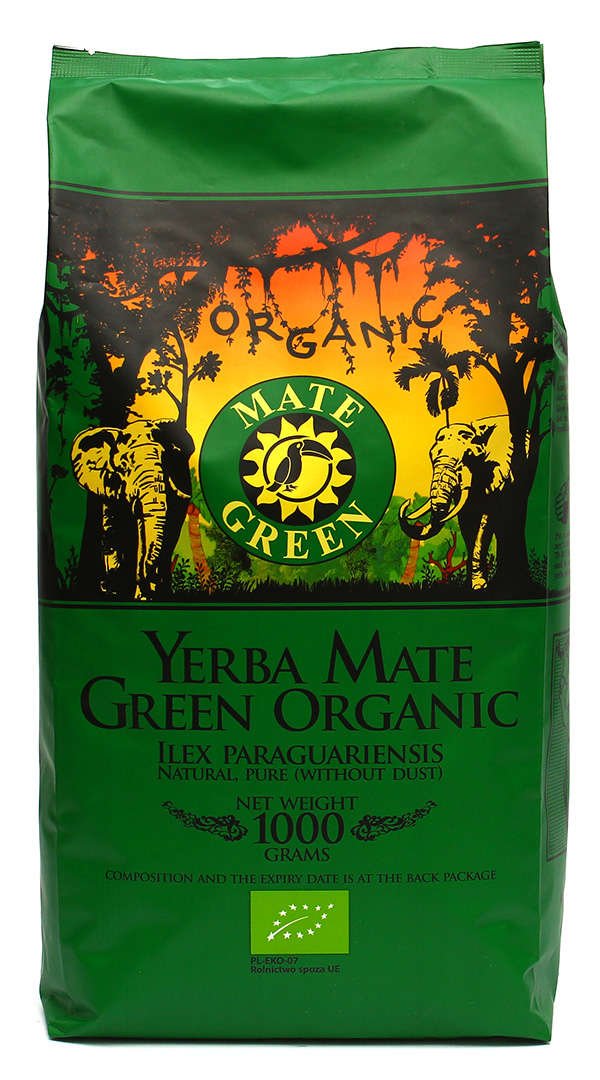 YERBA MATE BIO 1 kg - ORGANIC MATE GREEN-0