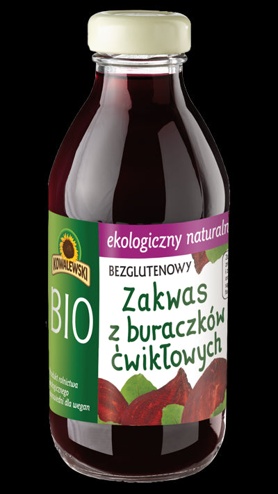 ZAKWAS Z BURAKÓW ĆWIKŁOWYCH BEZGLUTENOWY BIO 320 ml - KOWALEWSKI-0