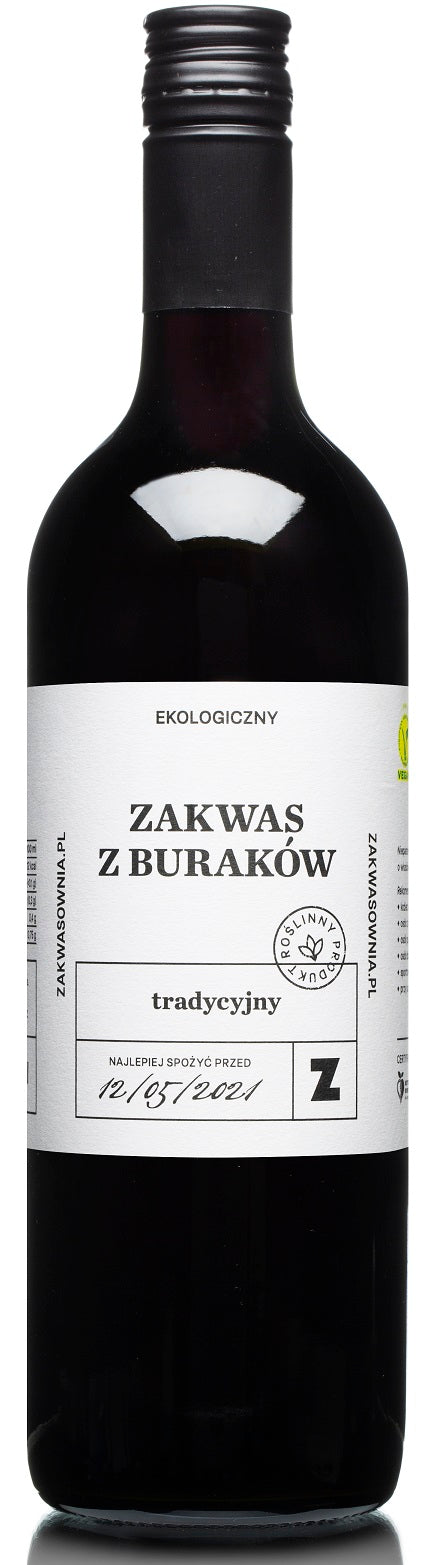 ZAKWAS Z BURAKÓW TRADYCYJNY BIO 700 ml - ZAKWASOWNIA-0