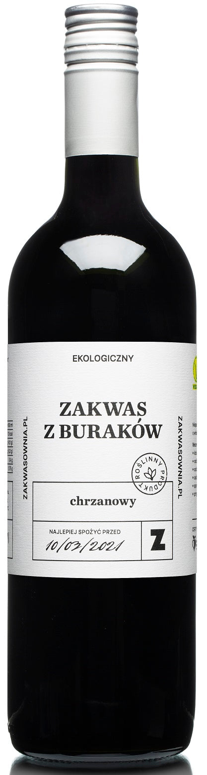 ZAKWAS Z BURAKÓW Z CHRZANEM BIO 700 ml - ZAKWASOWNIA-0