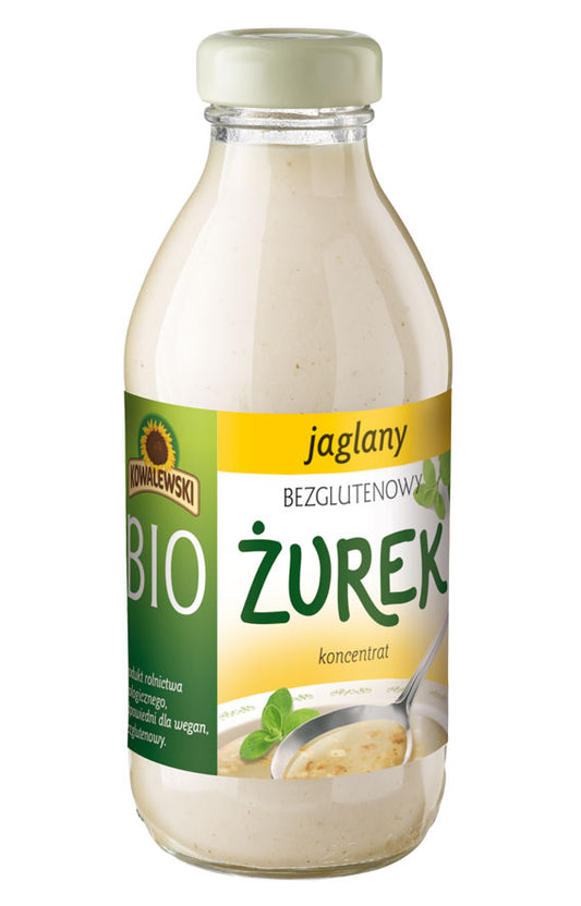 ŻUREK JAGLANY BEZGLUTENOWY KONCENTRAT BIO 320 ml - KOWALEWSKI-0