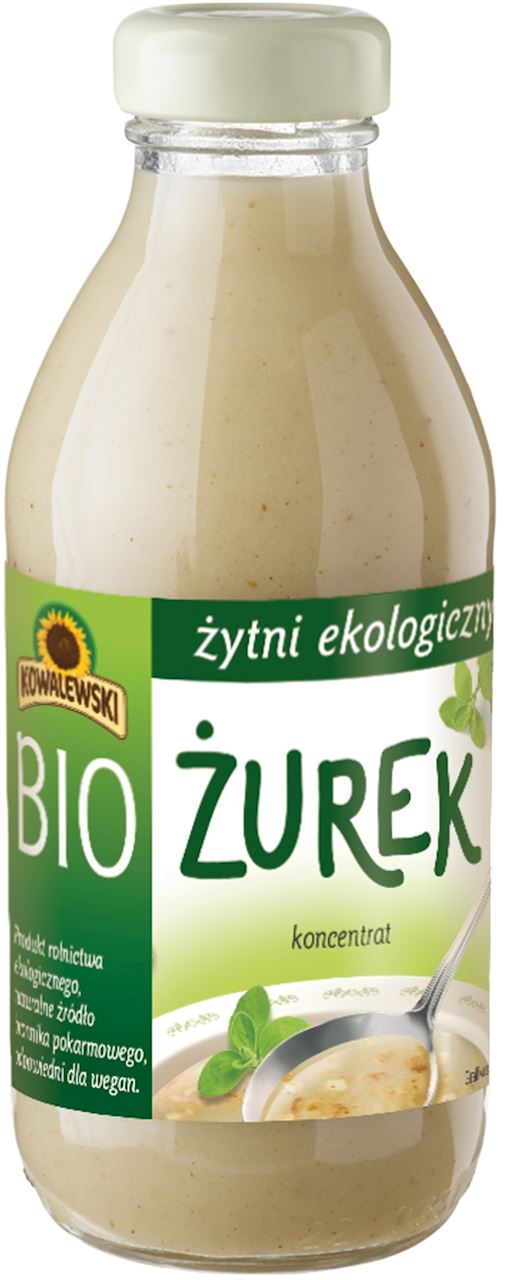 ŻUREK ŻYTNI KONCENTRAT BIO 320 ml - KOWALEWSKI-0